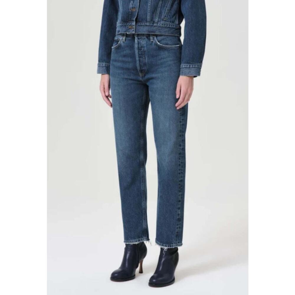 NWT! AGOLDE ’90S Pinch-Waist Jeans in Range, Size 31